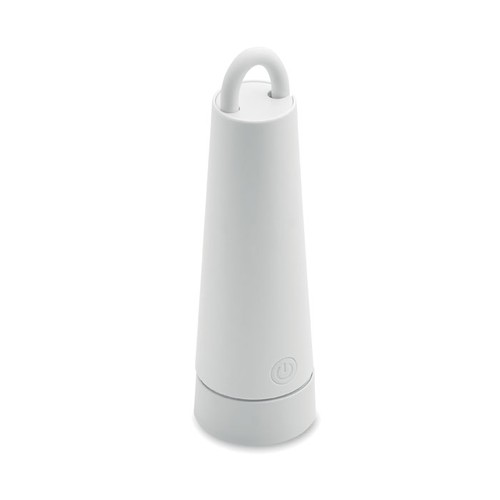 white TORCHLAMP lámpara y linterna 2 en 1
