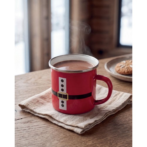 red SANTAMEL Taza vintage Papá Noel 300ml