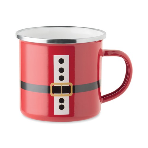 red SANTAMEL Taza vintage Papá Noel 300ml