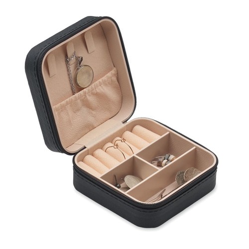 black JULBOX Joyero de viaje PU