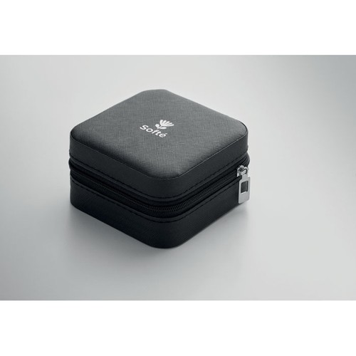 black JULBOX Joyero de viaje PU