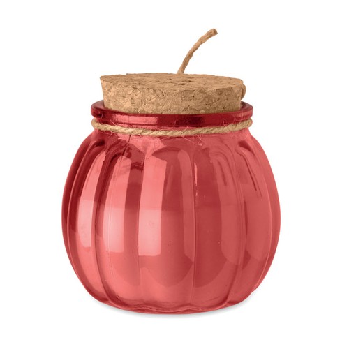 red PUMKIN Vela cera vegetal de vainilla
