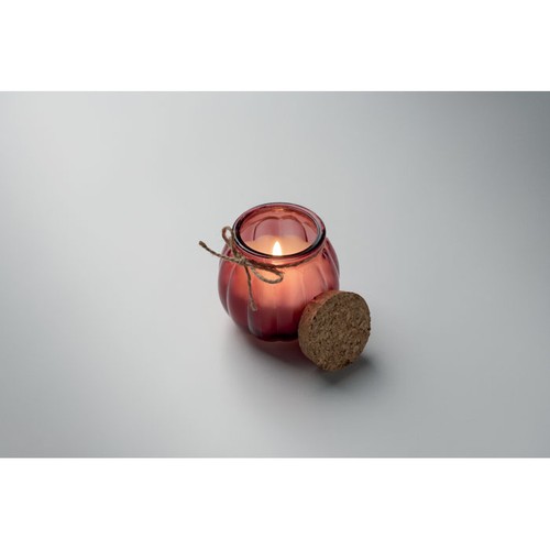 red PUMKIN Vela cera vegetal de vainilla