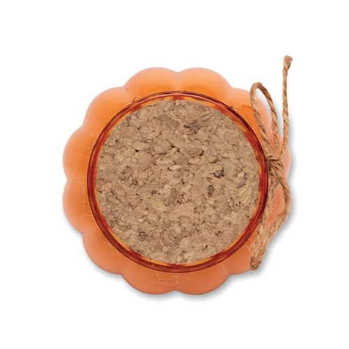orange PUMKIN Vela cera vegetal de vainilla