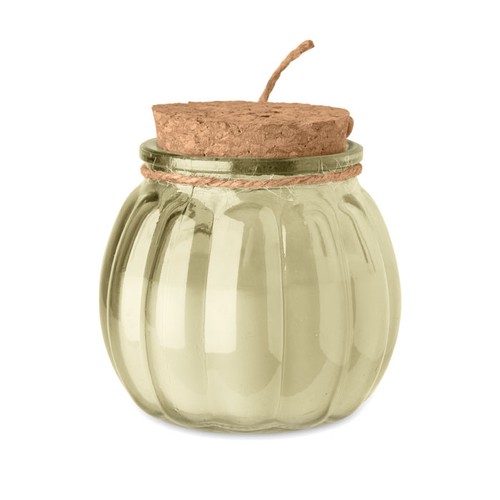 beis PUMKIN Vela cera vegetal de vainilla