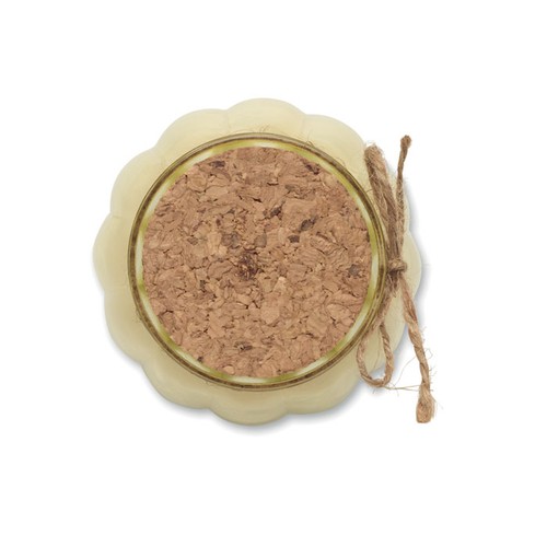 beis PUMKIN Vela cera vegetal de vainilla
