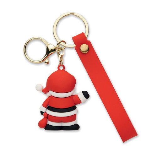 red SANTACHARM Llavero Santa Claus