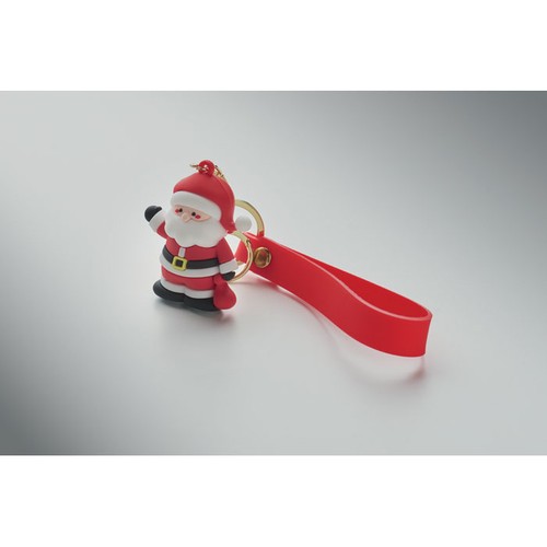 red SANTACHARM Llavero Santa Claus