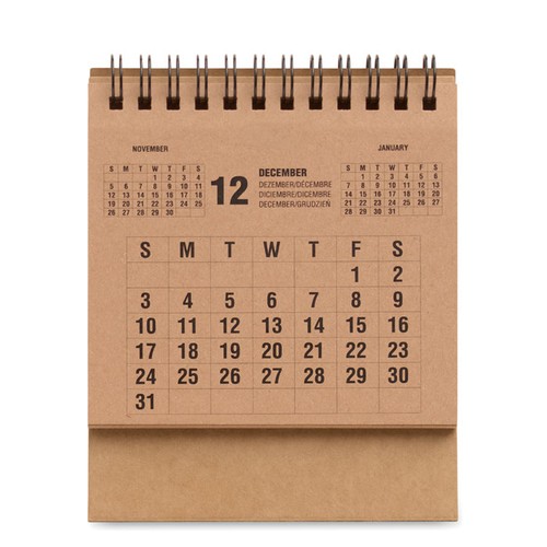 YEARS Calendrier de bureau 4 ans