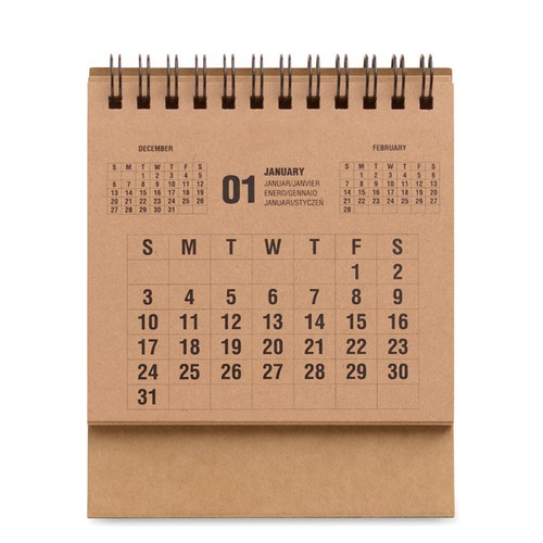YEARS Calendrier de bureau 4 ans