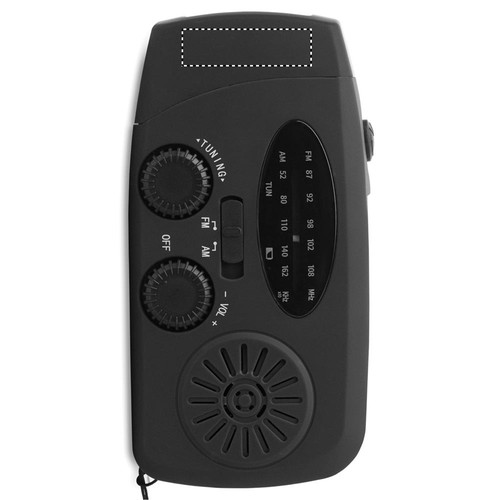 Emplacement de marquage : radio