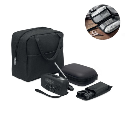 black SAFENEST Kit de emergencia