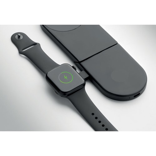 black ELASTI Cargador plegable de 15 W