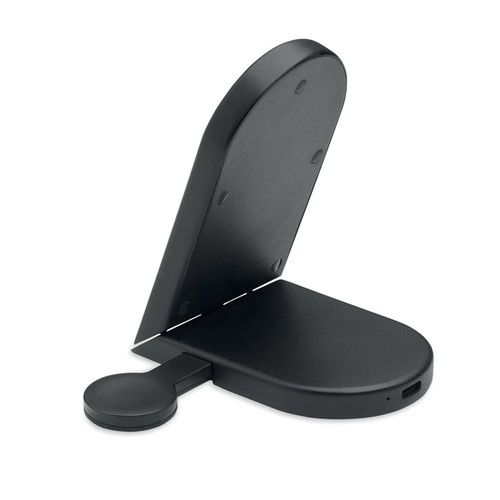 black ELASTI Cargador plegable de 15 W