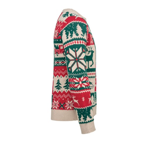 SHIMIS Jersey de punto de Navidad S-M