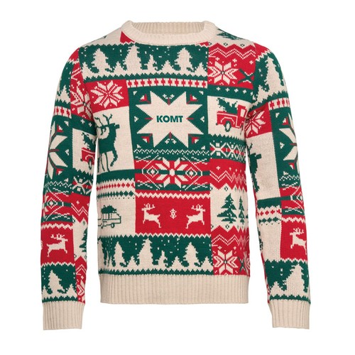 SHIMIS Jersey de punto de Navidad S-M