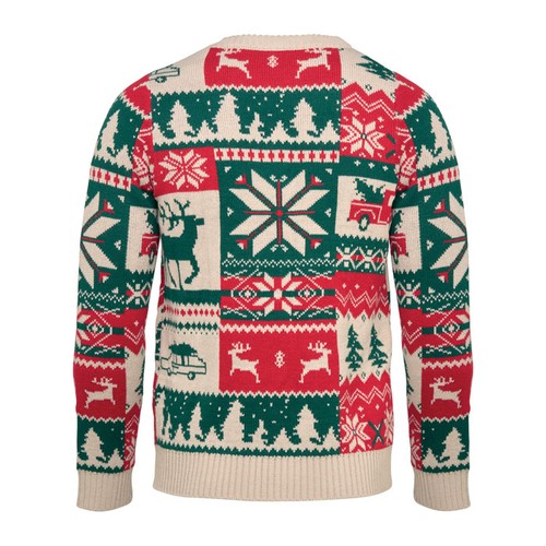 SHIMIS Jersey de punto de Navidad S-M