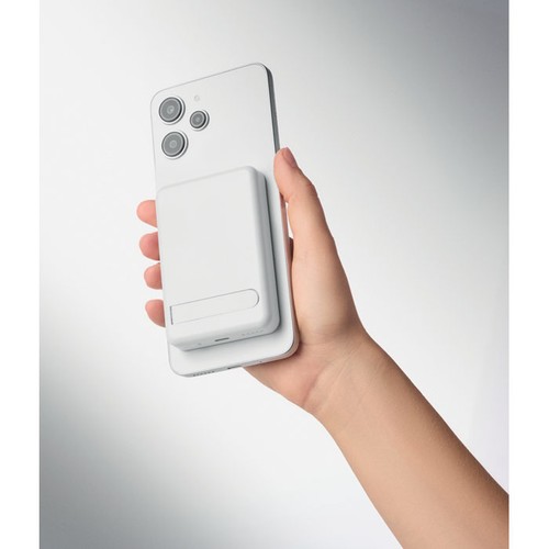 white ATLAS Powerbank magnético 5000mAh