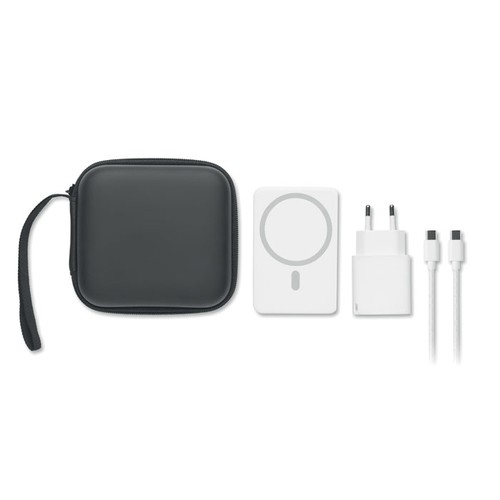 white ATLAS Powerbank magnético 5000mAh