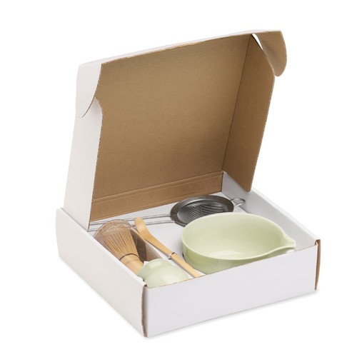 verde menta MATCHY Set matcha 5 piezas
