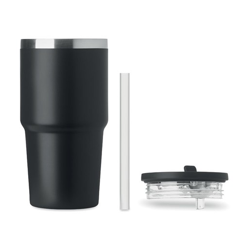 black ALAND Vaso de doble pared 500 ml