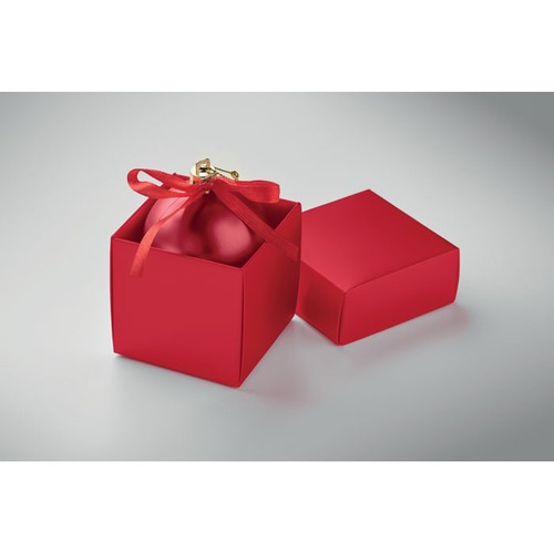 red BELLES Bola de Navidad en caja