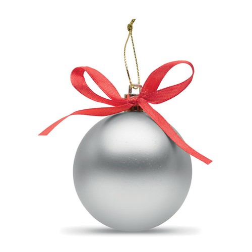plateado BELLES Bola de Navidad en caja
