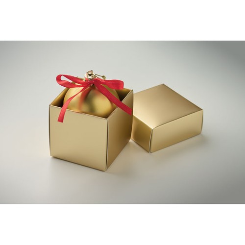 dorado BELLES Bola de Navidad en caja