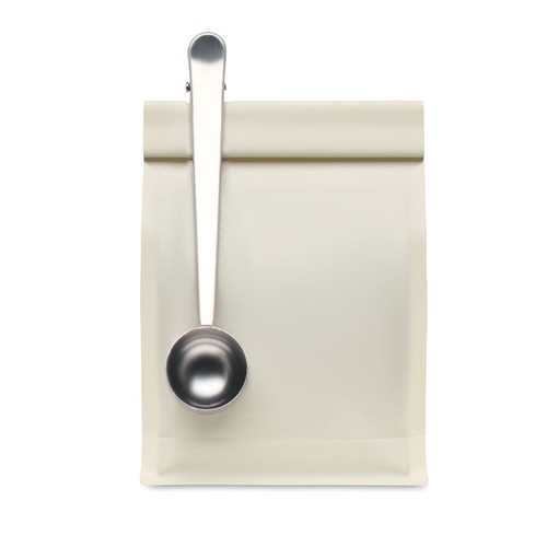 plateado SPOONCOOP Cuchara con clip para bolsa