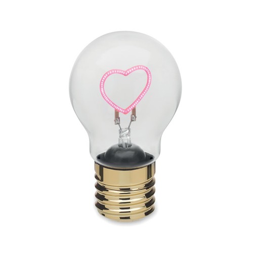 fucsia fluo LUMIGLOW Bombilla LED decorativa