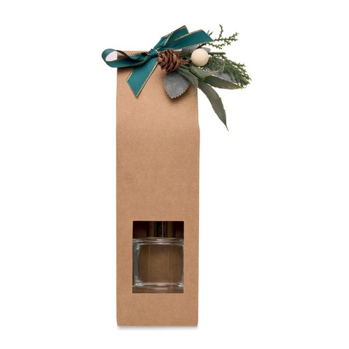 beis GINGLE Set vela y difusor de vainilla