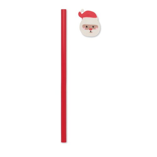 red CLAUS Lápiz Navidad goma de borrar