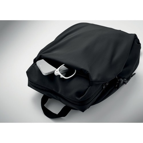 black NAPA Mochila nylon PC 16
