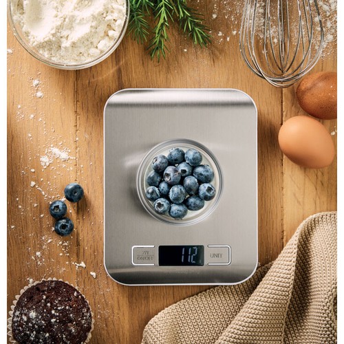 plateado SCALE IT Balanza de cocina digital 5kg