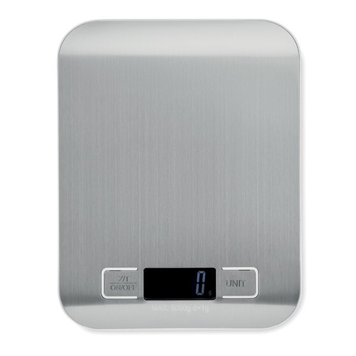 plateado SCALE IT Balanza de cocina digital 5kg