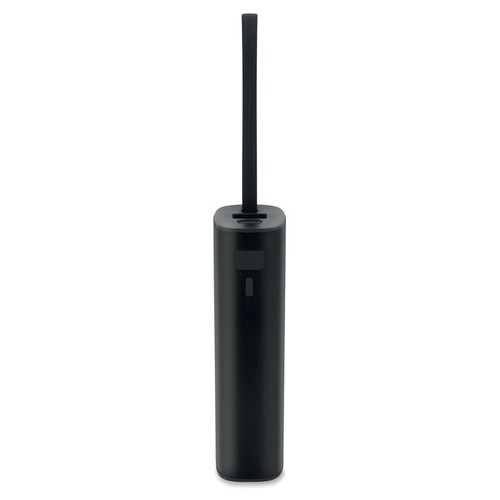 black POWERTUBE Powerbank 5000mAh PD 20W
