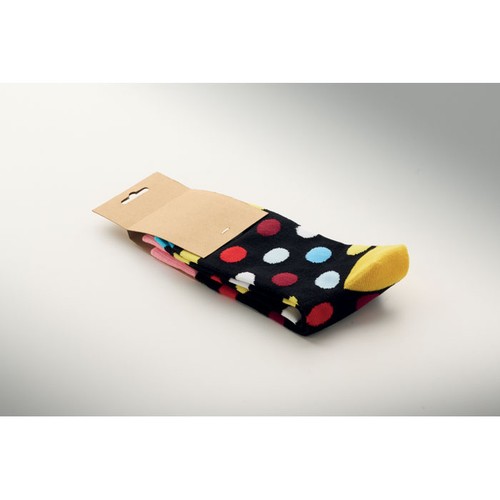 black FUNNY L Calcetines estampados alegres