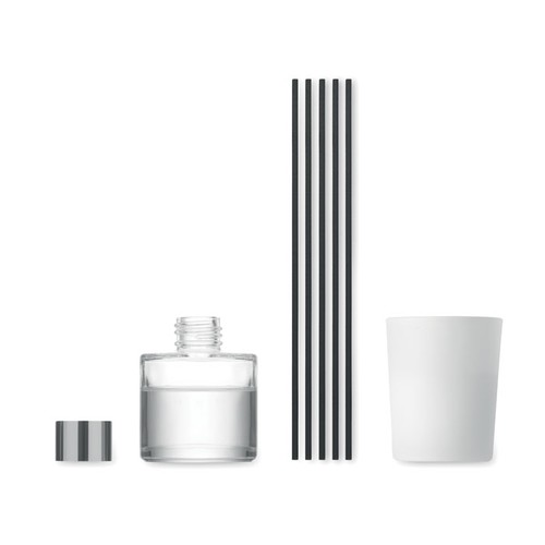 white KALOMA SET Set vela y difusor de vainilla