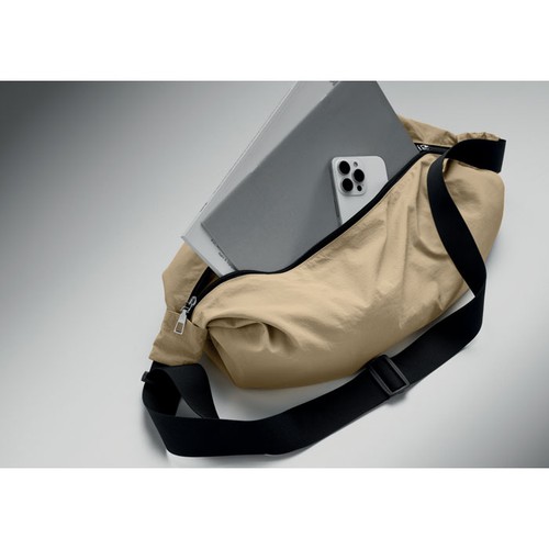 kaki SLING Bolsa urbana cruzada de nailon