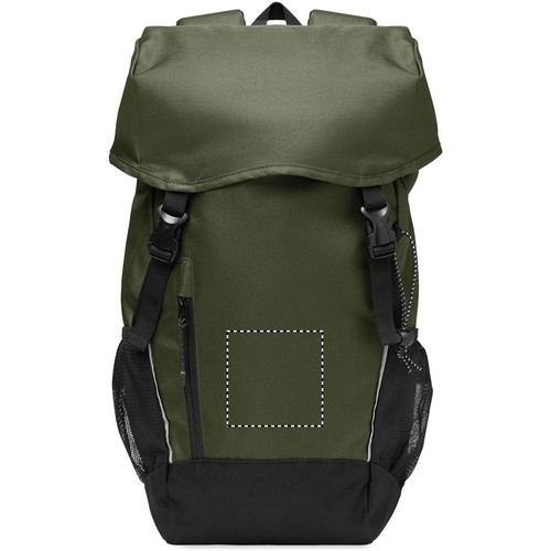 Emplacement de marquage : poche avant
