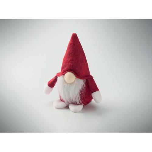 red FROSTY Gnomo decorativo de fieltro