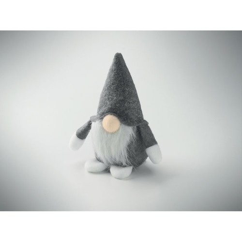 gray FROSTY Gnomo decorativo de fieltro