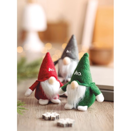 green FROSTY Gnomo decorativo de fieltro