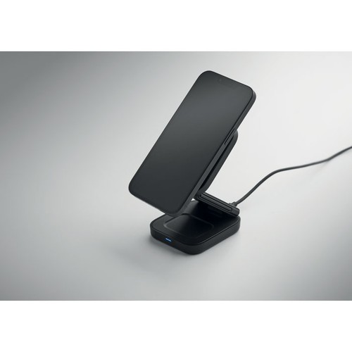 black SATELIT Base de carga plegable 3 en 1