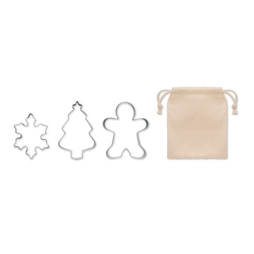 beis COOKIES Kit moldes galletas Navidad