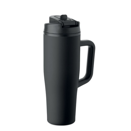 black ATLANTA Vaso de doble pared 900 ml