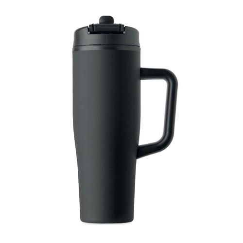 black ATLANTA Vaso de doble pared 900 ml