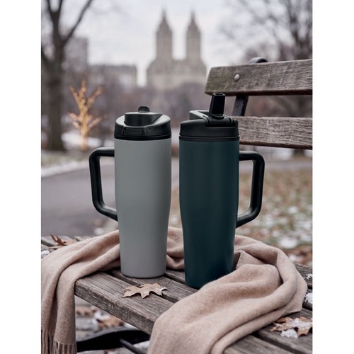 gray ATLANTA Vaso de doble pared 900 ml