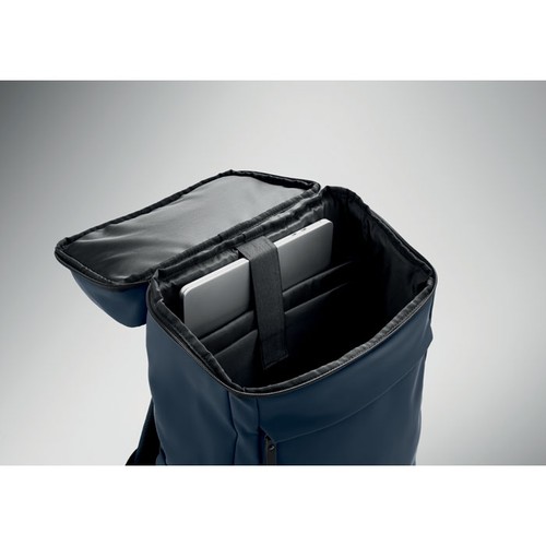 azul marino BOULDER Mochila PU para portátil 15