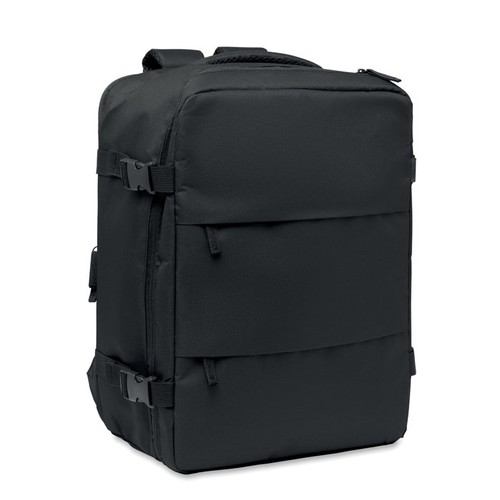 black ASPEN Mochila cabina extensible 20L